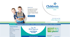 Desktop Screenshot of childrensomaha.org